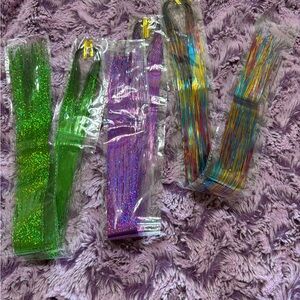 Colorful Tinsel Party Decorations